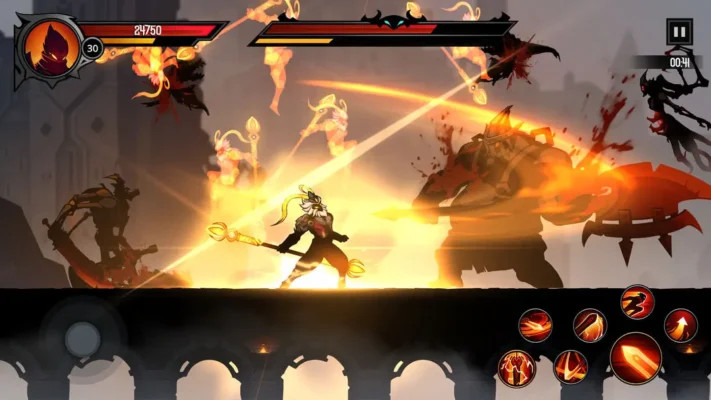 Chiến đấu trong Shadow Knight với các bản mod hấp dẫn
