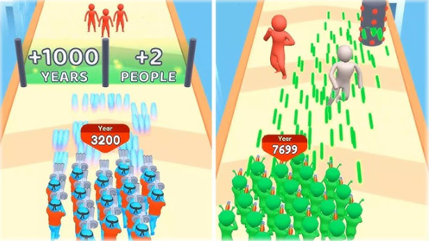 **Tải xuống Crowd Evolution! MOD – Phiên bản hấp dẫn với lối chơi đột phá** 2 crowd evolution 3