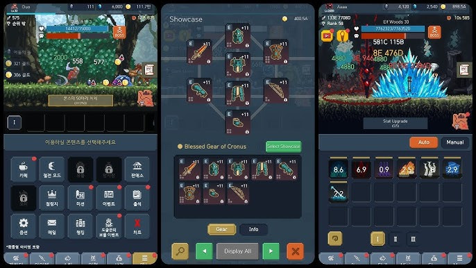 Gameplay trong The Demonized: Idle RPG MOD APK