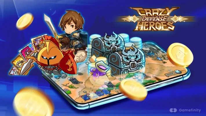 Hệ thống thẻ bài trong Crazy Defense Heroes
