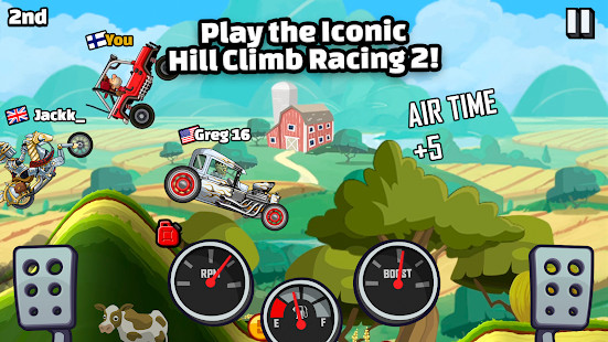 Hill Climb Racing 2 MOD Xe Đua