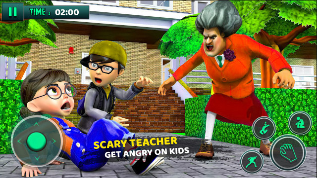 Lối chơi Scary Teacher 3D