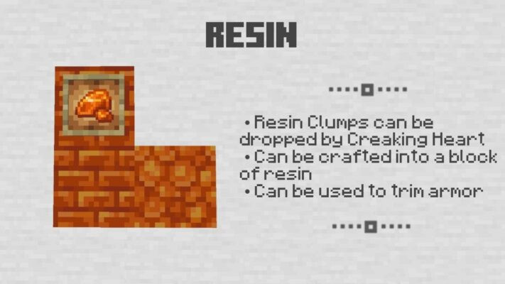 Resin - Vật liệu quan trọng từ Creaking Heart