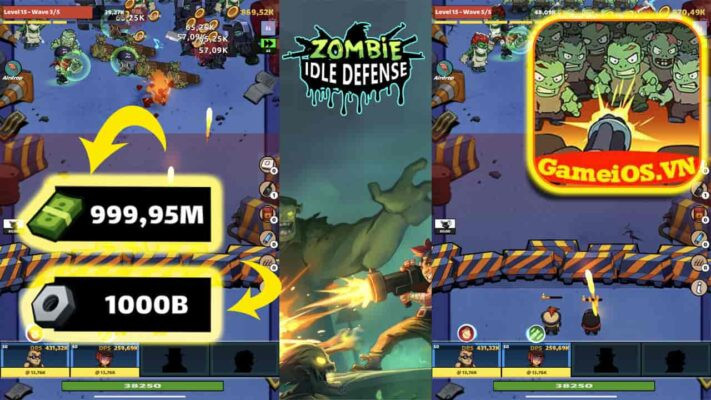 Zombie Idle Defense MOD APK – Tựa Game Phòng Thủ Độc Đáo Dành Cho Bạn