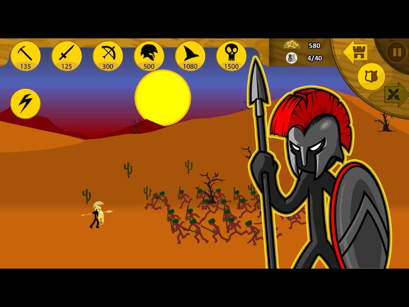 Hệ Thống Chiến Đấu với Stick War Legacy Hack