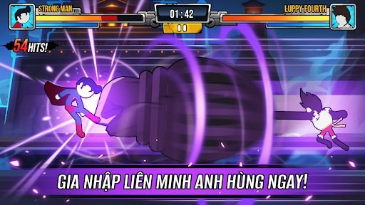 Giao diện MOD Hack Chiến Binh Đa Vũ Trụ Đại Chiến hiển thị vô hạn tài nguyên