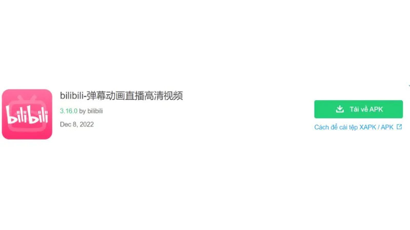 Hướng dẫn tải Bilibili Trung Quốc trên điện thoại - thiết bị Android - hình 1