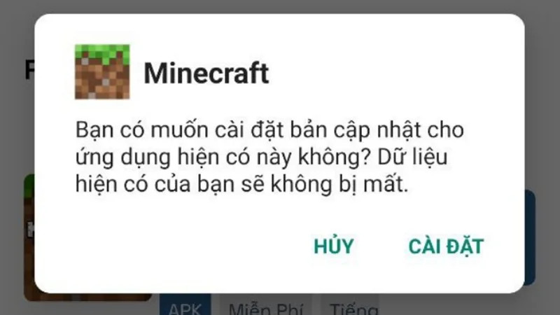 Cách tải Minecraft PE - Bước 4