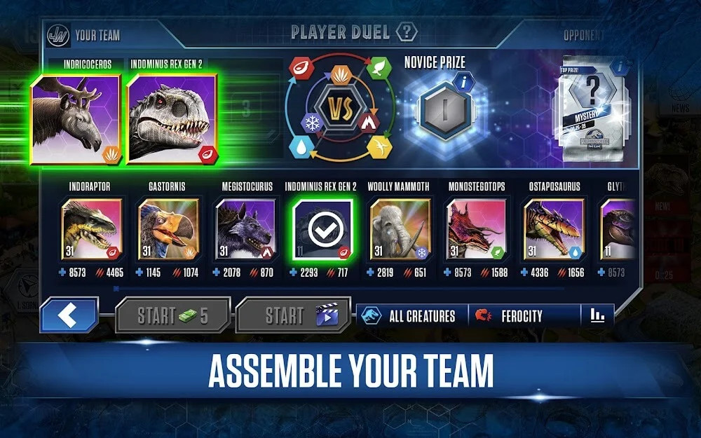 Hình ảnh các đồ chơi Brawlasaur được tích hợp vào game