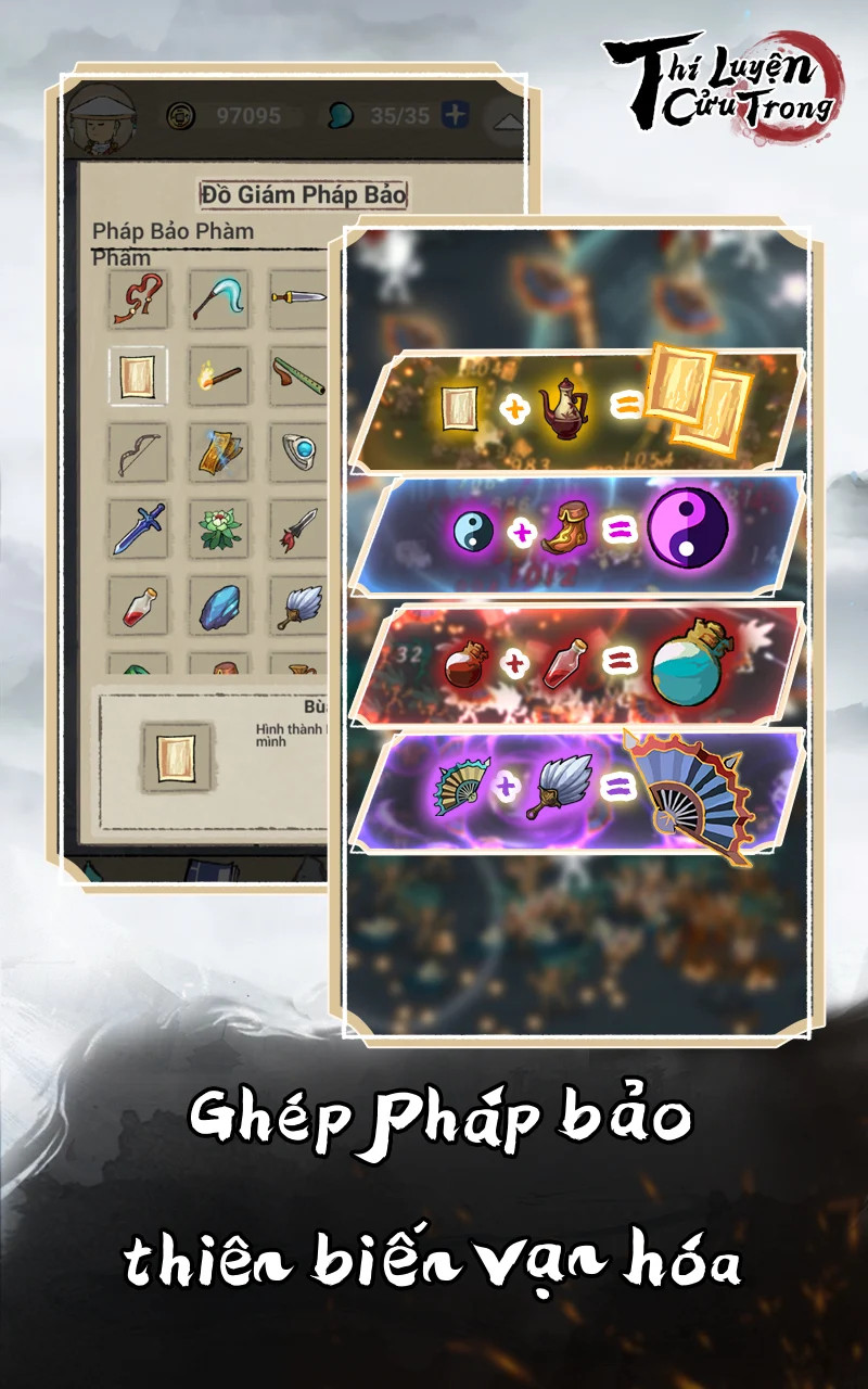 Pháp bảo và Thần khí trong Thí Luyện Cửu Trọng